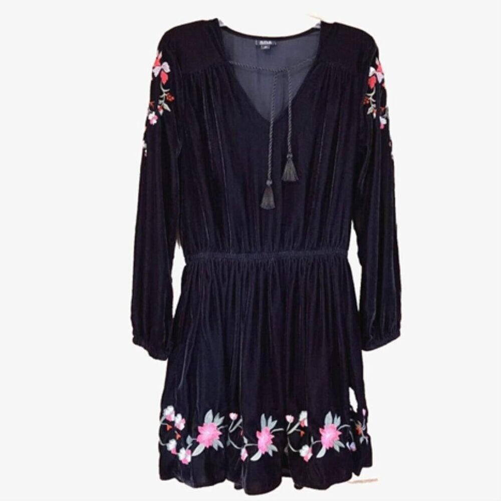 Unbranded Women's Black and Pink Going-out-dresses